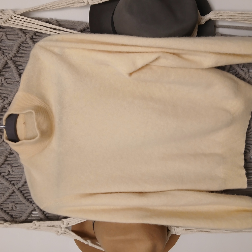 Cozy Cream Turtleneck Sweater